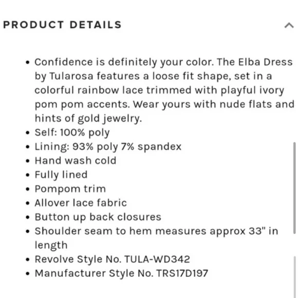 Tularosa Elba Mini Dress - Picture 7 of 11